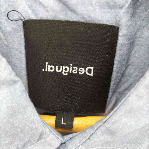 デシグアル Desigual REGULAR 景色プリント 総柄 レーヨン混 シャツ メンズ JPN:L