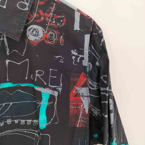 デシグアル Desigual REGULAR 総柄 コットンシャツ メンズ JPN:L