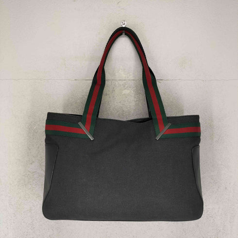 グッチ GUCCI シェリーライン デニム トートバッグ ハンドバッグ Shelleyline denim totebag handbag レディース