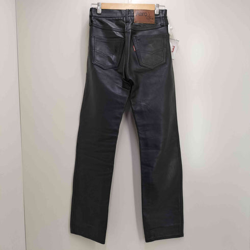 AERO LEATHER HOUSE HIDE ホースハイド ストレートレザーパンツ メンズ 28
