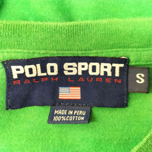 ポロスポーツラルフローレン POLO SPORT RALPH LAUREN USAプリント クルーネックTシャツ メンズ import:S