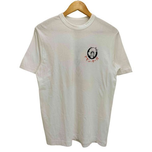 80S 両面コミックプリント シングルステッチ クルーネック Tシャツ コピーライト1986 メンズ