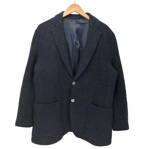 エポカウォモ Epoca uomo コットンウール フェルト 2B テーラードジャケット メンズ EUR:50