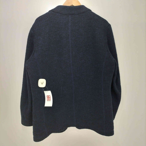 エポカウォモ Epoca uomo コットンウール フェルト 2B テーラードジャケット メンズ EUR:50