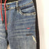 デシグアル Desigual GERARD デニムジョガーパンツ ペイント加工 メンズ UK:30-31