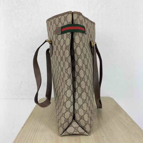 グッチ GUCCI オールド GGスプリーム シェリーライン トートバッグ old gg supreme sherryline tote bag レディース