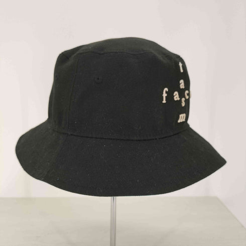 ニューエラ NEW ERA 刺繍ロゴ バケットハット メンズ M