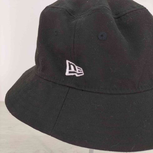 ニューエラ NEW ERA 刺繍ロゴ バケットハット メンズ M