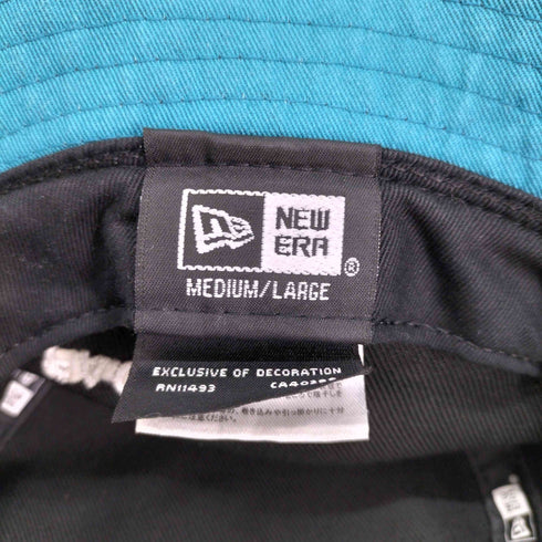 ニューエラ NEW ERA 刺繍ロゴ バケットハット メンズ M