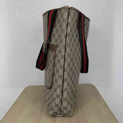 グッチ GUCCI オールド GGスプリーム シェリーライン トートバッグ old gg supreme sherryline tote bag レディース