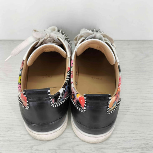 クリスチャンルブタン CHRISTIAN LOUBOUTIN Louis Junior spikes sneakers コラージュ マルチカラー スタッズ ローカット スニーカー メンズ EUR:41