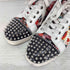 クリスチャンルブタン CHRISTIAN LOUBOUTIN Louis Junior spikes sneakers コラージュ マルチカラー スタッズ ローカット スニーカー メンズ EUR:41