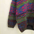 クージー COOGI オーストラリア製 総柄 Vネック 3Dニット メンズ import:M