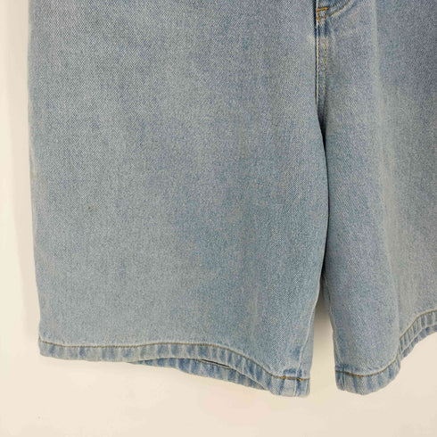 センチメーター centimeter wide denim half pants ワイド デニム ハーフ パンツ メンズ JPN:M