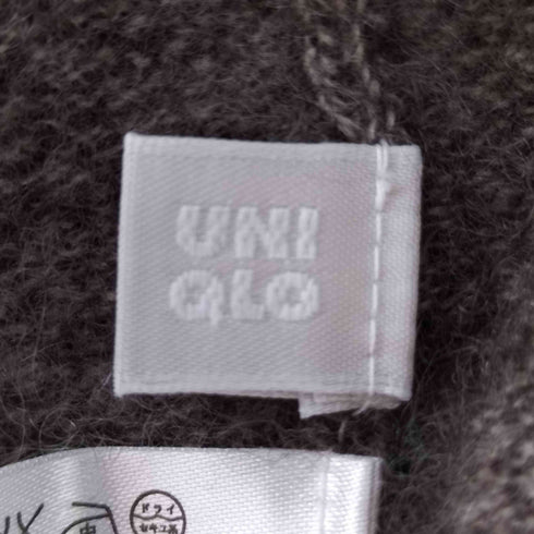 ユニクロ UNIQLO カシミヤ100 クルーネックニット メンズ