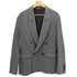 ザラマン ZARA MAN 背抜き ヘリンボーン ダブルブレスト テーラードジャケット メンズ import:M