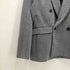 ザラマン ZARA MAN 背抜き ヘリンボーン ダブルブレスト テーラードジャケット メンズ import:M