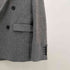 ザラマン ZARA MAN 背抜き ヘリンボーン ダブルブレスト テーラードジャケット メンズ import:M