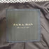 ザラマン ZARA MAN 背抜き ヘリンボーン ダブルブレスト テーラードジャケット メンズ import:M