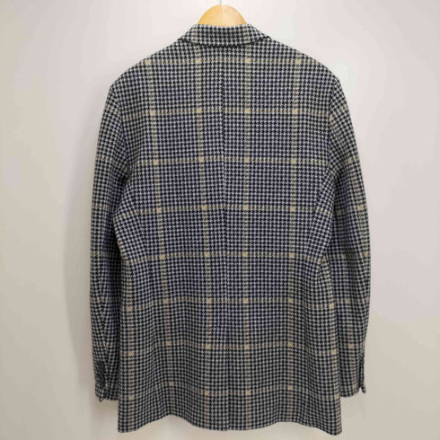 ザラ ZARA DOUBLE BREASTED CHECK THREE QUARTER LENGTH COAT メンズ import:M