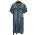 エイチアンドエム H&M FEATHER SOFT FLARED-SKIRT DENIMU DRESS レディース M