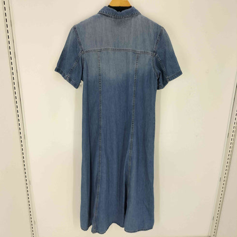 エイチアンドエム H&M FEATHER SOFT FLARED-SKIRT DENIMU DRESS レディース M