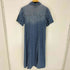エイチアンドエム H&M FEATHER SOFT FLARED-SKIRT DENIMU DRESS レディース M
