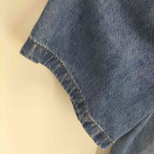 エイチアンドエム H&M FEATHER SOFT FLARED-SKIRT DENIMU DRESS レディース M