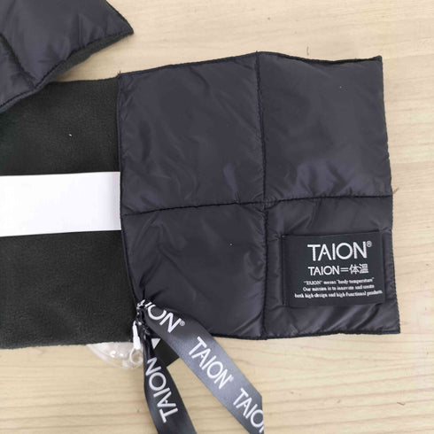 タイオン TAION ベーシック ダウンマフラー メンズ