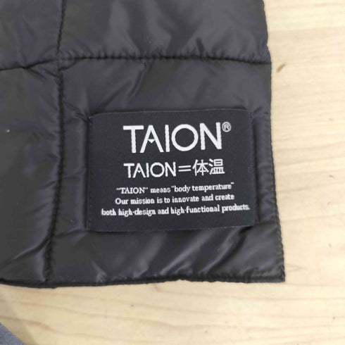 タイオン TAION ベーシック ダウンマフラー メンズ