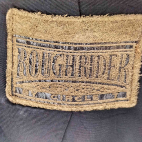 ROUGHRIDER 90S USA製 サウスウェスタン ブランケット ショールカラージャケット レディース XL