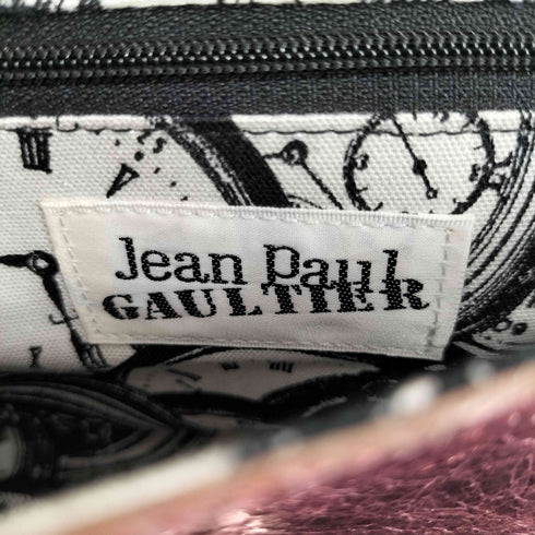 ジャンポールゴルチエ Jean Paul GAULTIER メタリック ショルダーバッグ Y2K レディース