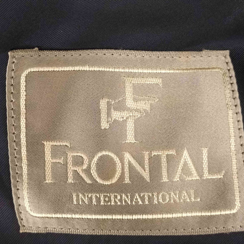 FRONTAL 背抜き ナイロン混 ウール ダブルブレスト 2B テーラードジャケット メンズ