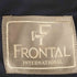 FRONTAL 背抜き ナイロン混 ウール ダブルブレスト 2B テーラードジャケット メンズ