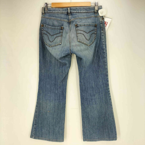 マックスマーラウィーケンドライン Max Mara WEEKEND LINE FIT W2 STRETCH BOOTCUT FIT ブーツカット フィット フレア デニムパンツ レディース
