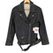 スナイデル snidel sheepskin シープレザー ダブルライダースジャケット レディース 0