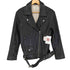 スナイデル snidel sheepskin シープレザー ダブルライダースジャケット レディース 0