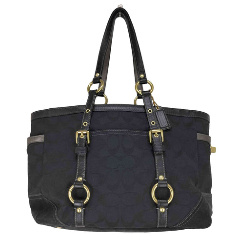コーチ COACH シグネチャー キャンバス ハンドバッグ レディース