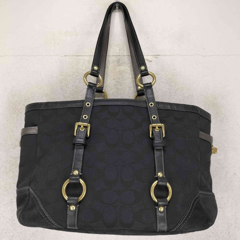 コーチ COACH シグネチャー キャンバス ハンドバッグ レディース