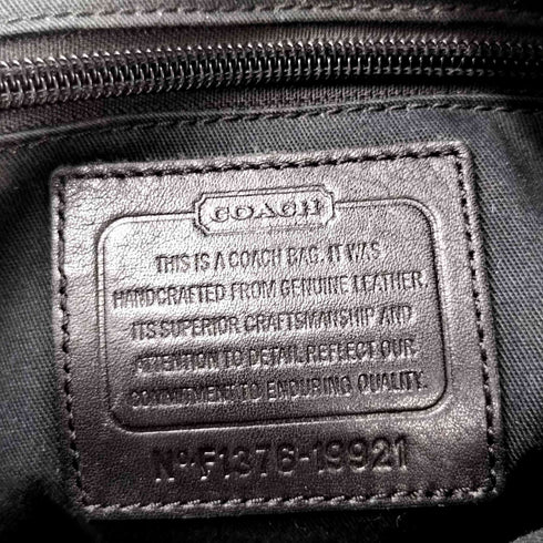 コーチ COACH レザー ショルダーバッグ レディース