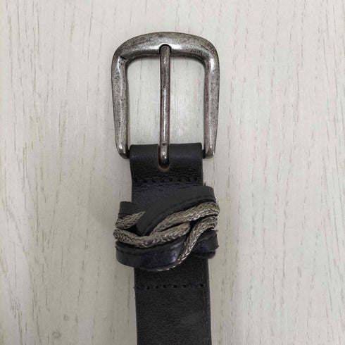 ザラ ZARA デザイン レザーベルト メンズ 95