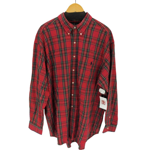 ポロバイラルフローレン Polo by RALPH LAUREN チェック柄 BIG SHIRT メンズ XL