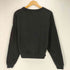 ゲス GUESS ロゴプリント ラインストーン ショート丈 クルーネックスウェット トレーナー レディース import:XS
