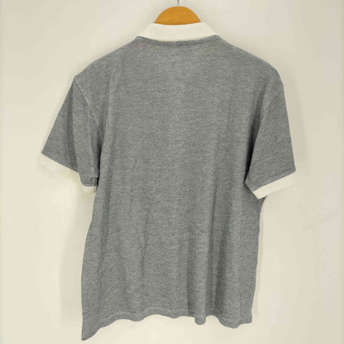 ランバン スポール LANVIN SPORT ロゴ刺繍 鹿の子 S/S ポロシャツ メンズ JPN:42