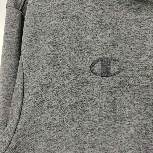 チャンピオン Champion ラメロゴ刺繍 スタッズ 裏地メッシュ ジップアップパーカー ジャージパンツ セットアップ メンズ トップスL パンツM