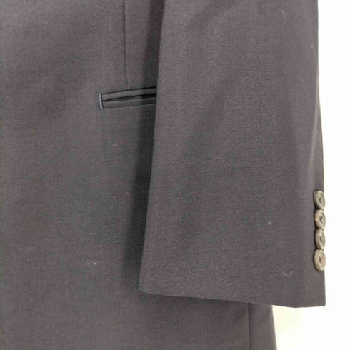 バーバリーズ BURBERRYS 90S WOOL&MOHAIR ウール&モヘヤ 紺ブレ 2B テーラードジャケット スラックス セットアップ メンズ 92-80-170A5