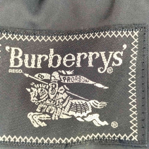 バーバリーズ BURBERRYS 90S WOOL&MOHAIR ウール&モヘヤ 紺ブレ 2B テーラードジャケット スラックス セットアップ メンズ 92-80-170A5