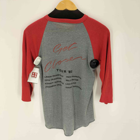 80S 1982年 アーティストツアープリント ラグランTシャツ メンズ