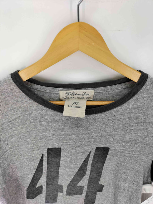 レミレリーフ REMI RELIEF ナンバリング 袖切替 Tシャツ メンズ JPN:M