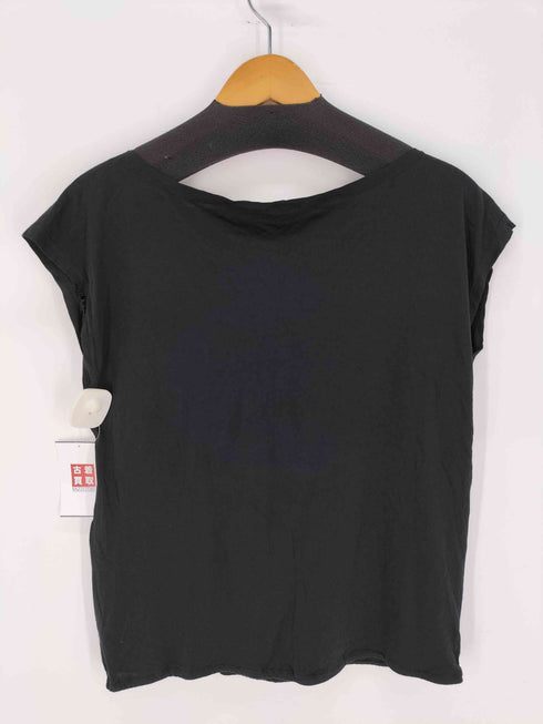 タルボット TALBOTS ラインストーン ボートネック カットソー Y2K レディース import:S